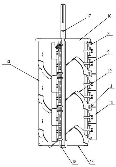 Scraper type surface crystallizer