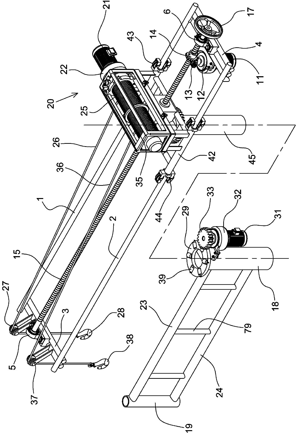 Small multi-purpose crane