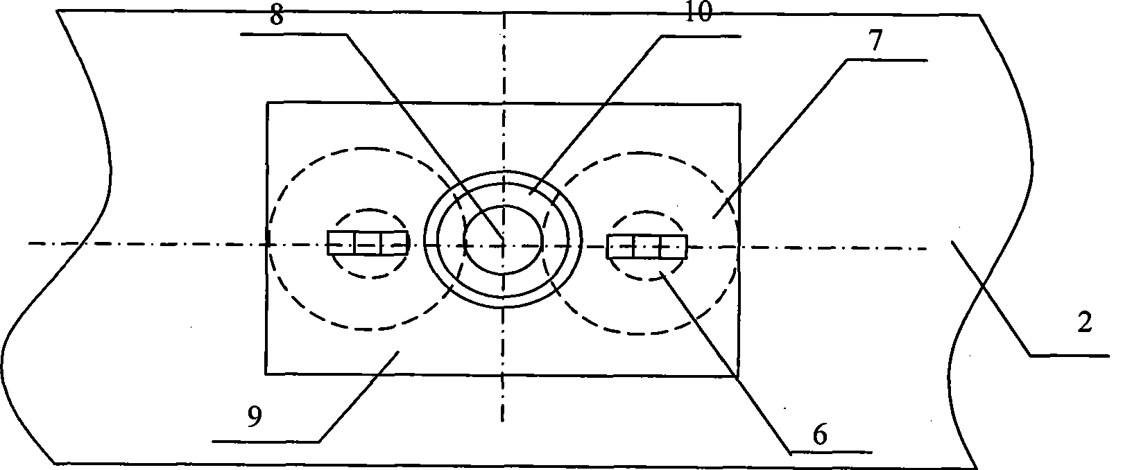 Compaction technology and compaction device for iron core of electric reactor