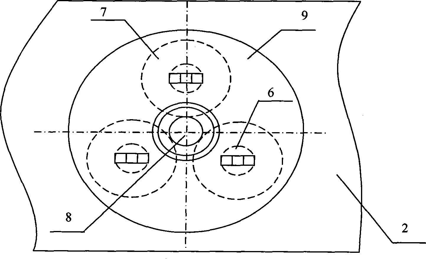 Compaction technology and compaction device for iron core of electric reactor