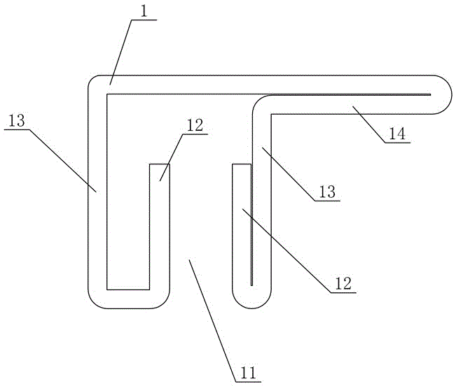 Open type profile door and window system