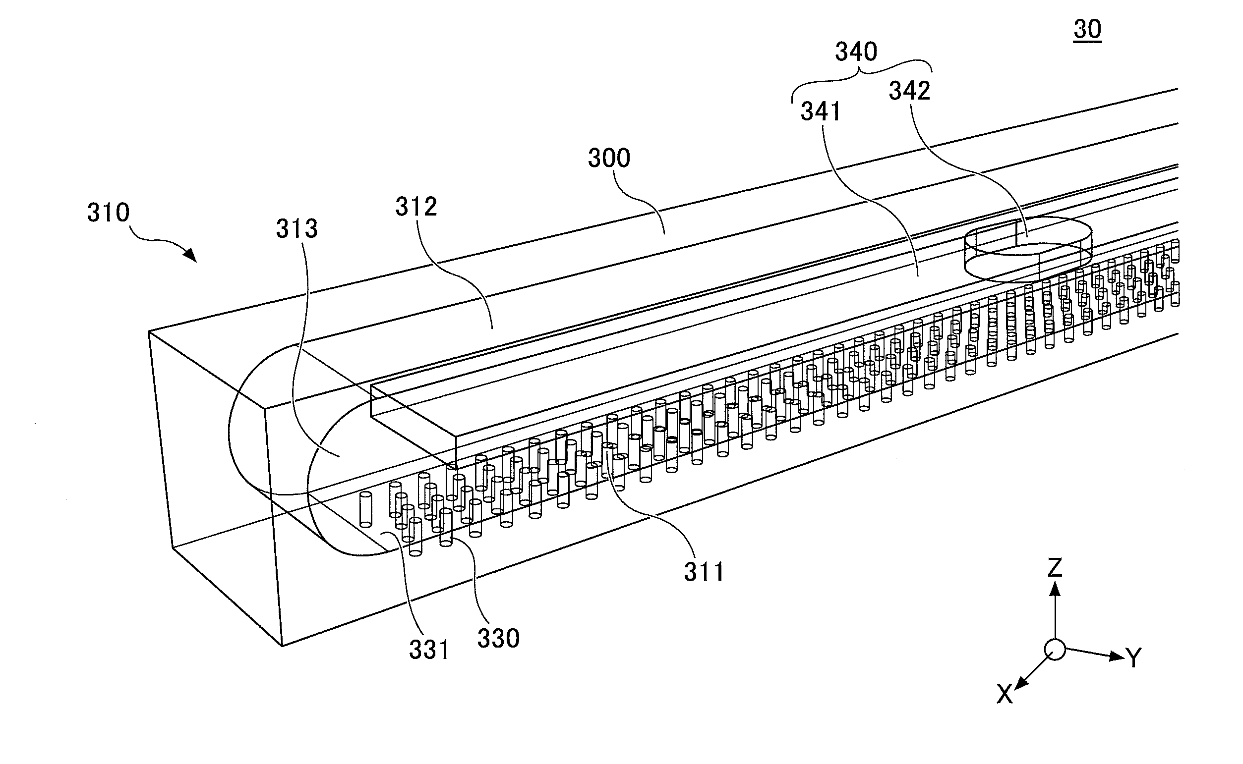 Nozzle and substrate processing apparatus using same