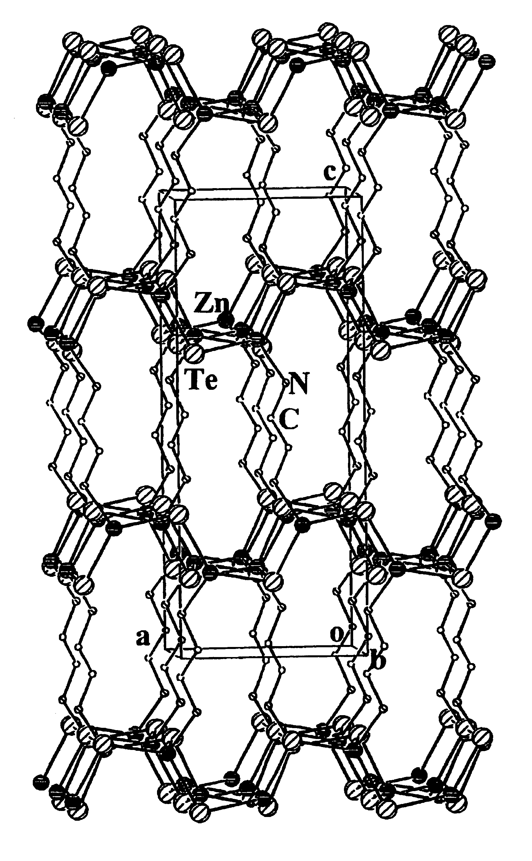 Hybrid nanostructured materials based in II-VI semiconductors