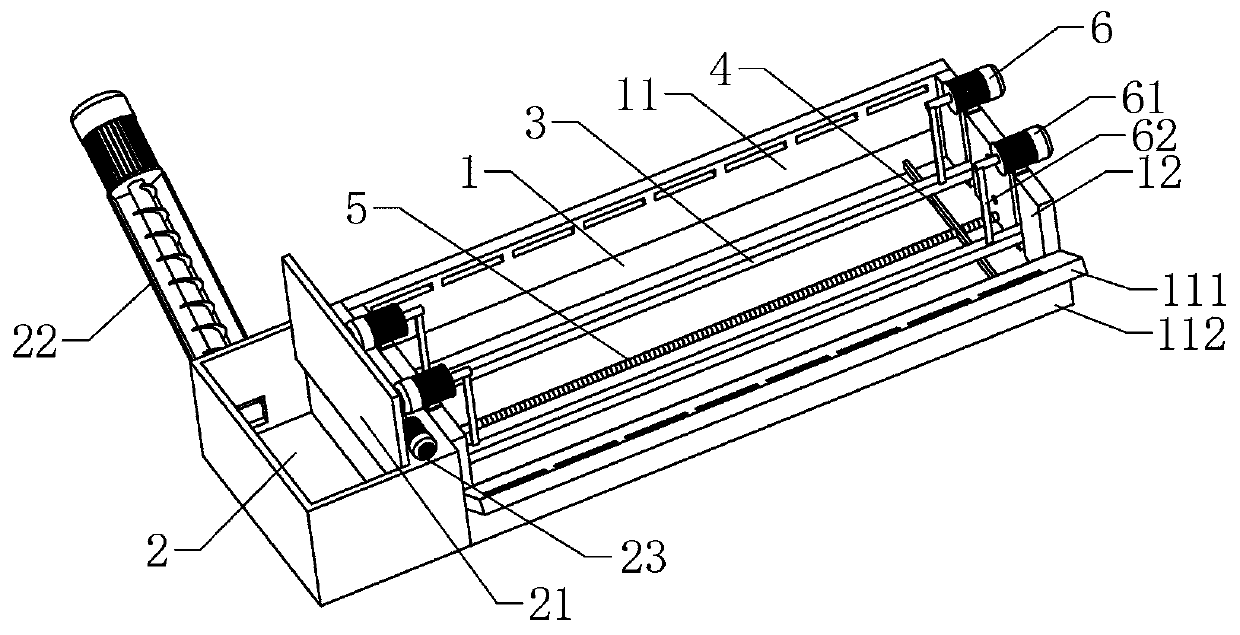 A pickling tank for steel pipe sludge collection