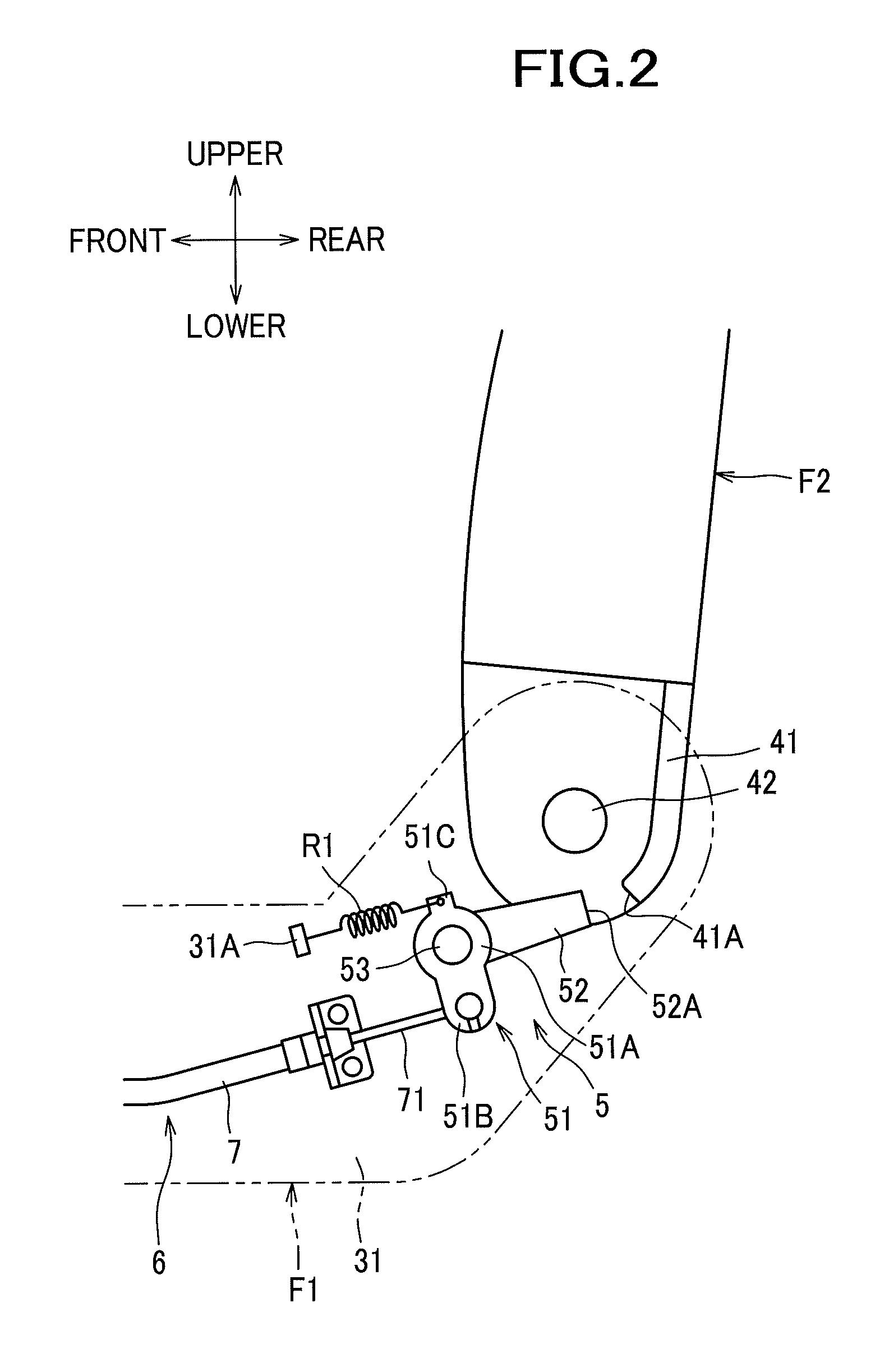 Seat for vehicle