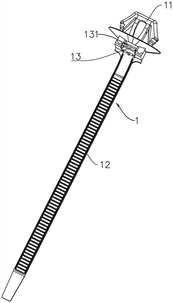 A pipe clip installation equipment for semi-automatic skylight water pipes