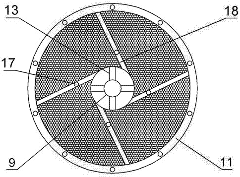 Rapid filtering apparatus for tea oil