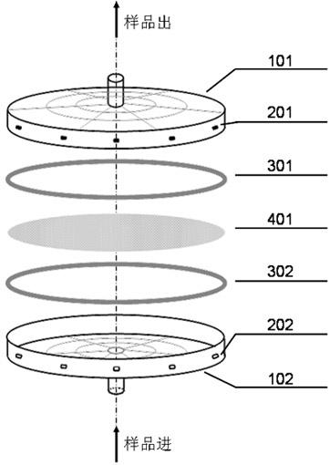 Indicator fixation test paper for heavy metal ion detection, preparation thereof and application thereof