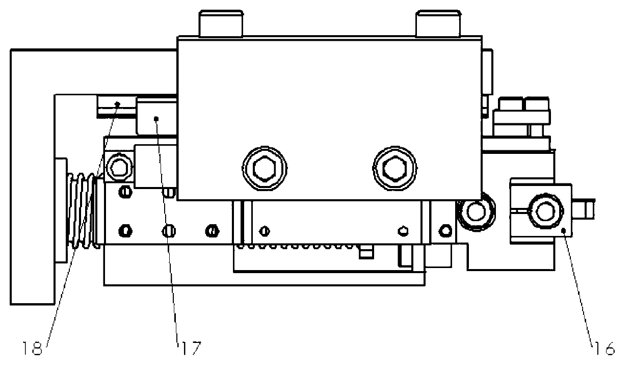 Measuring head calibration method of thread combined function dimensional measurement instrument