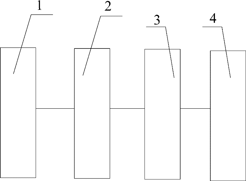 Continuous condensation process in production process of 2-vinylpyridine