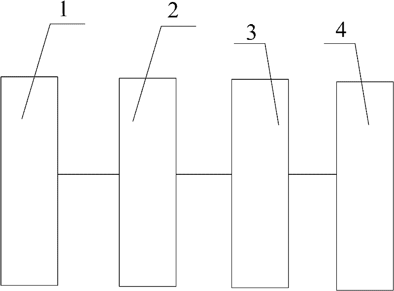 Continuous condensation process in production process of 2-vinylpyridine