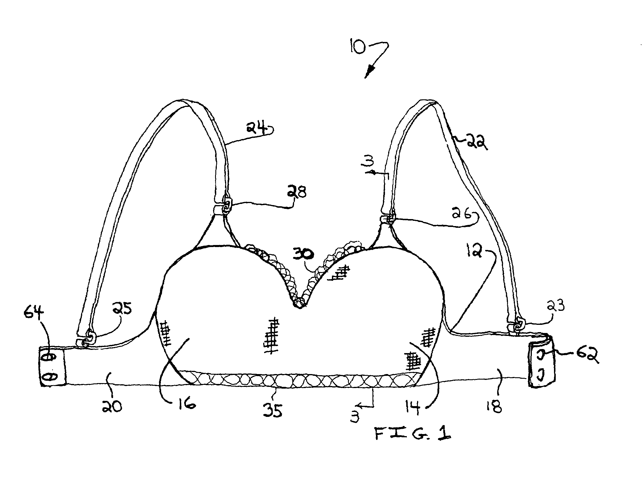 Prosthetic brassiere