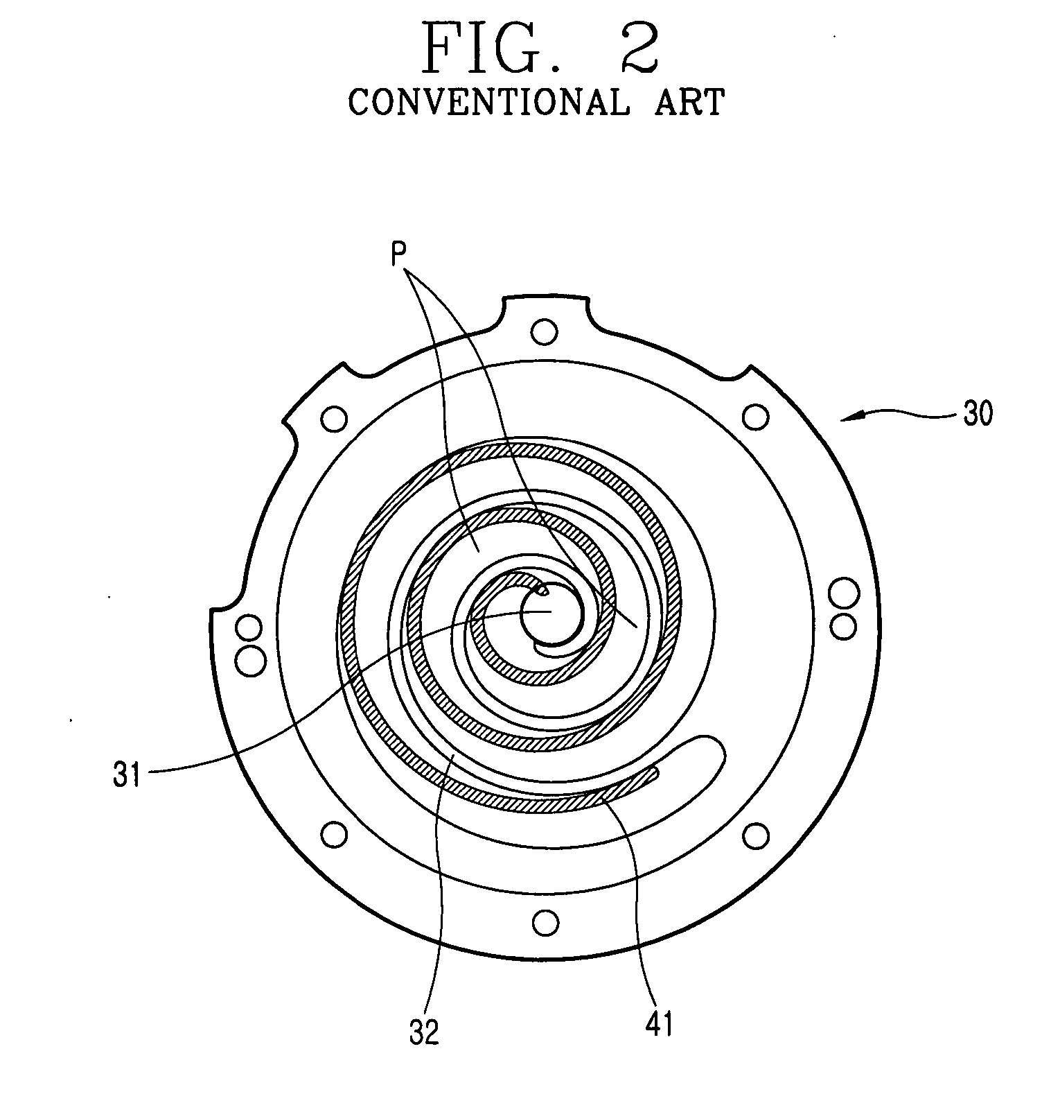 Discharge valve system of scroll compressor