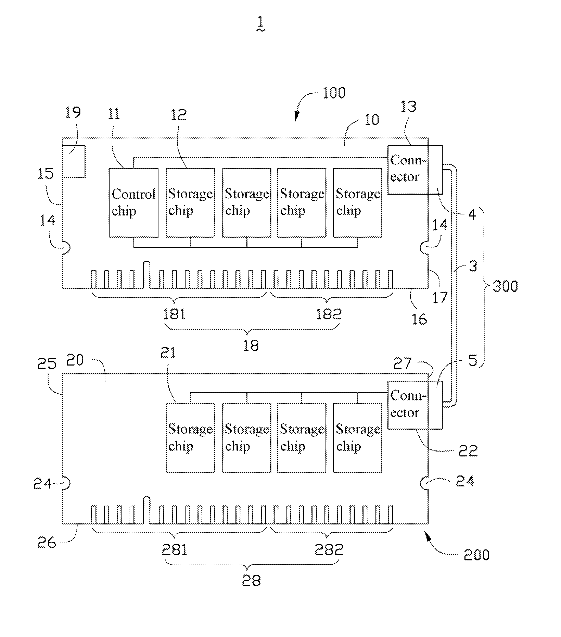 Expansion apparatus with serial advanced technology attachment dual in-line memory module