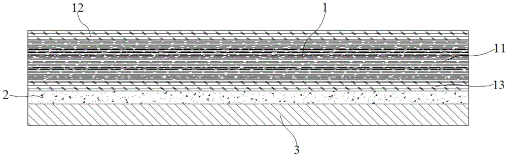 Thermally conductive graphite patch for adhesive tape and preparation method thereof