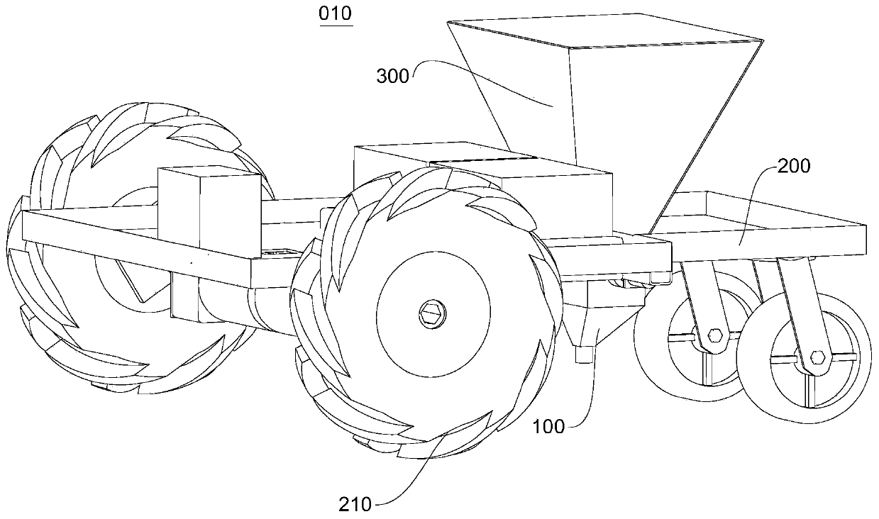 Lineation machine for farmland and control system of lineation machine for farmland