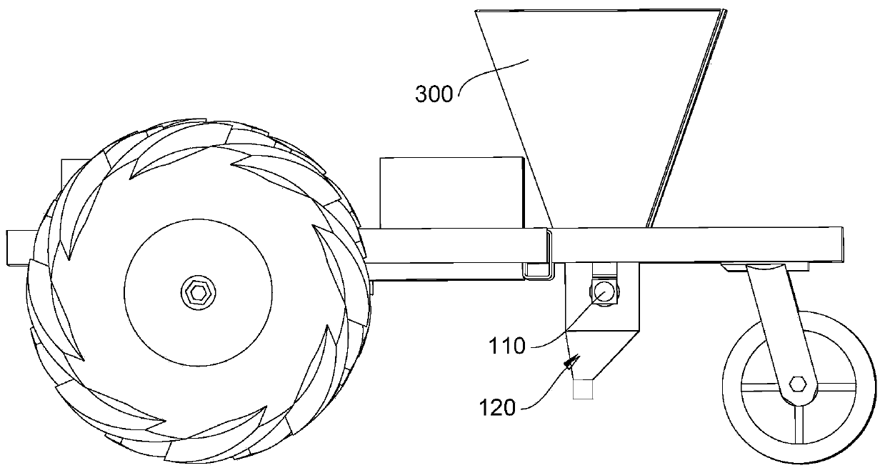 Lineation machine for farmland and control system of lineation machine for farmland