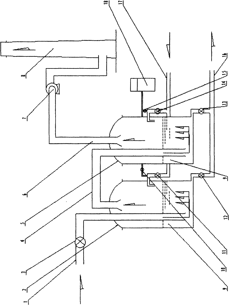 Effective method for industrial fluorinion-containing waste gas treatment