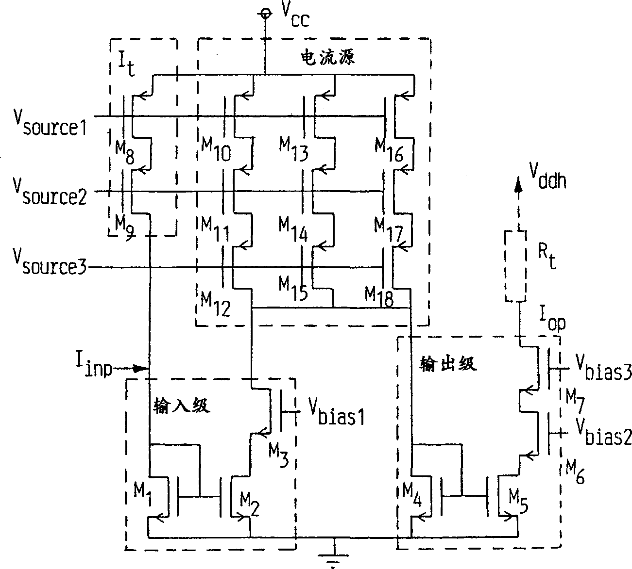 Differential line driver