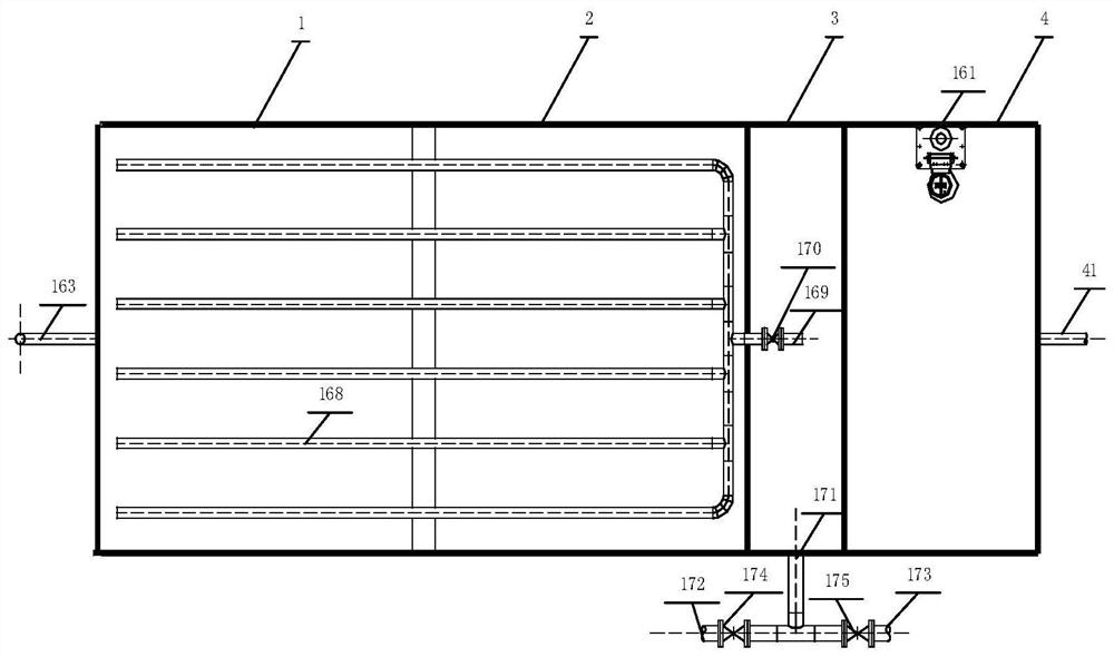 Artificial wetland sewage treatment method