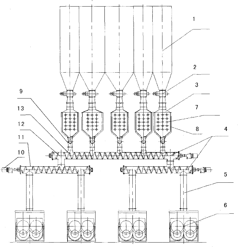 Method and system for preheating ingredients of prebaked anode paste for electrolytic aluminium