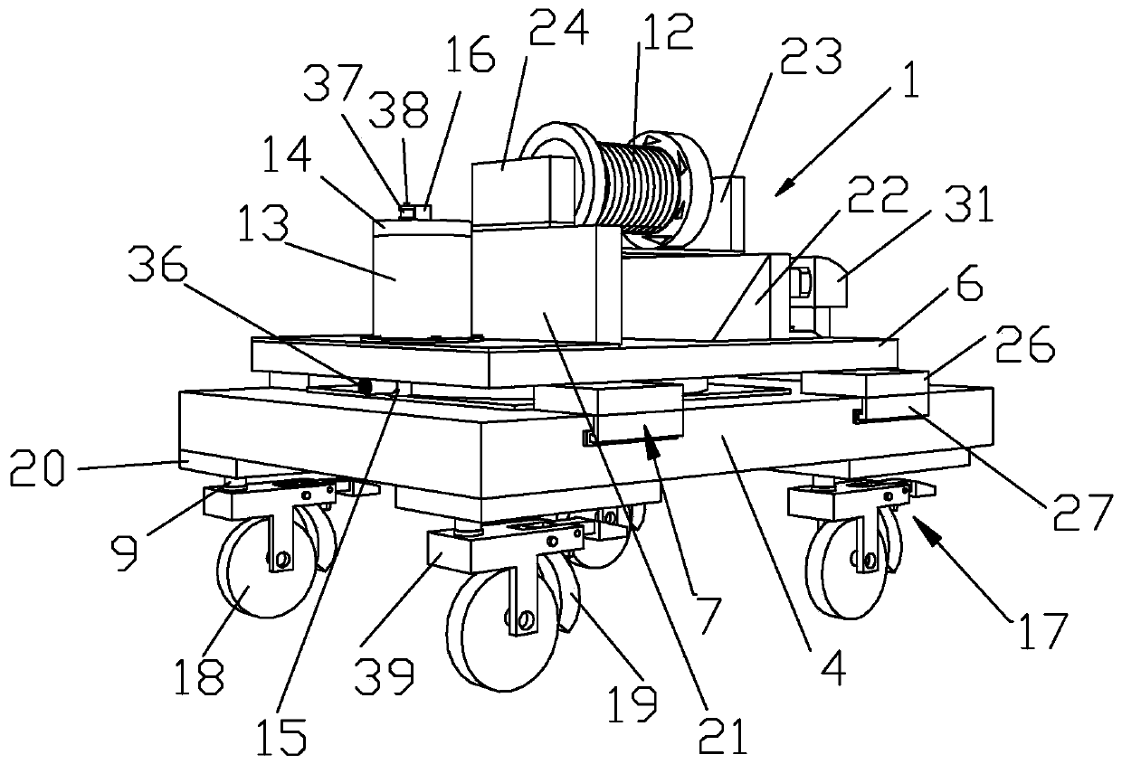 Spiral winding pipeline repairing device