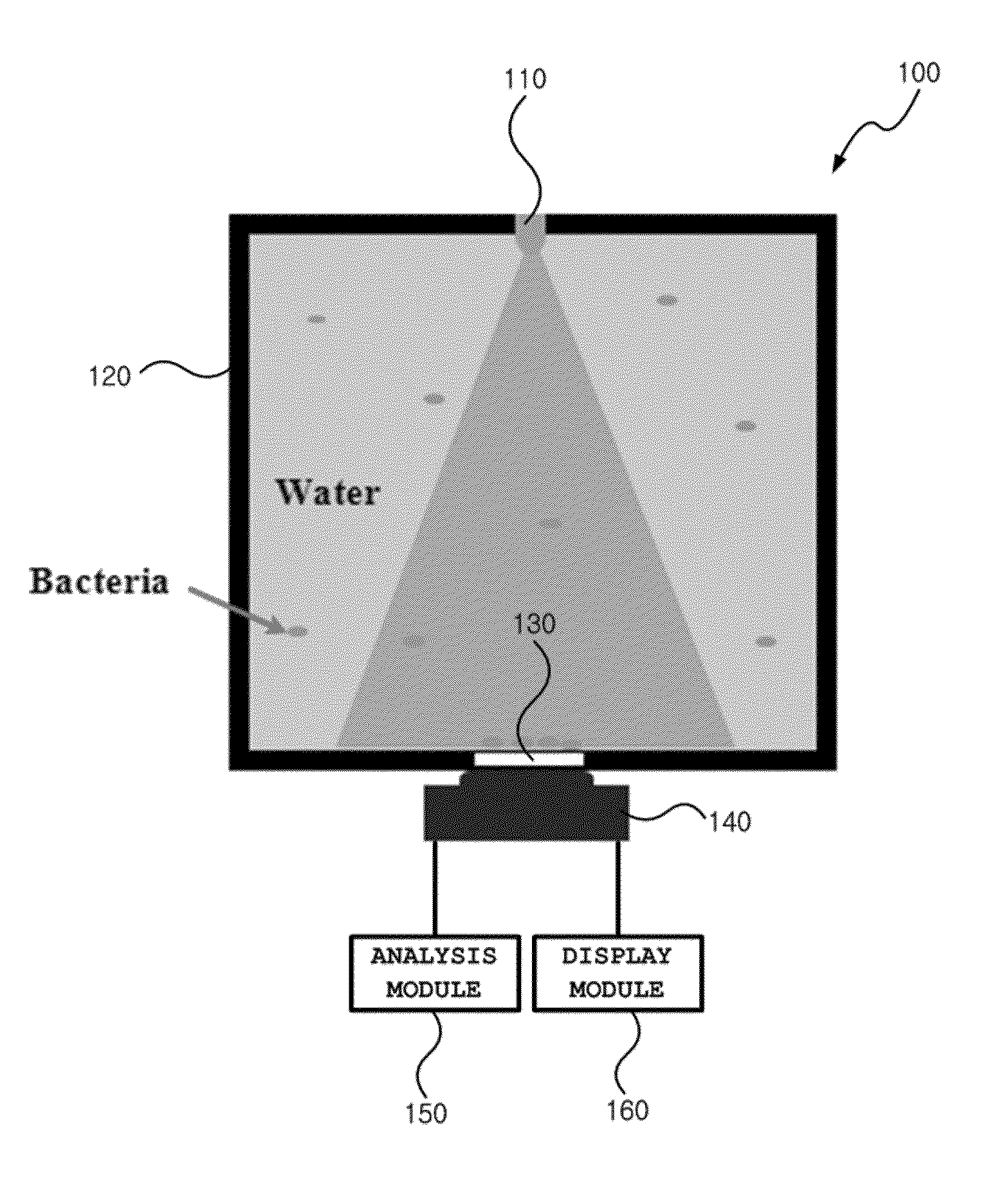 Device for monitoring biofilm