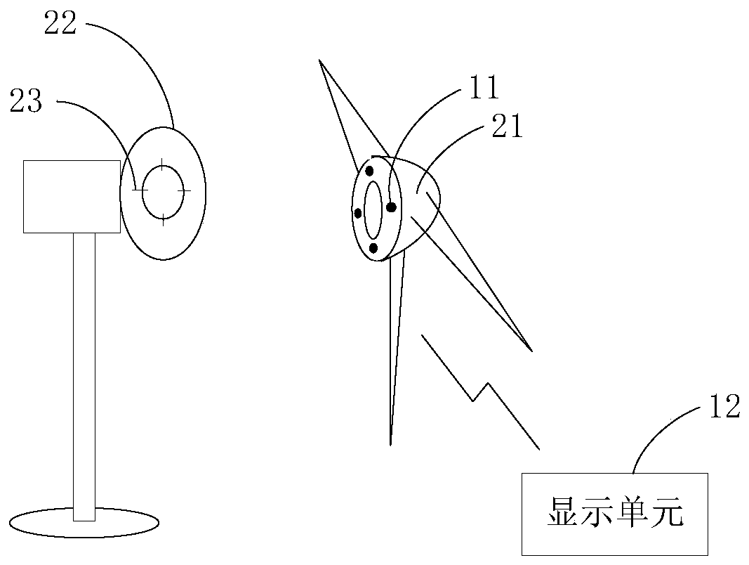 Alignment system and method for hoisting of wind power generating set