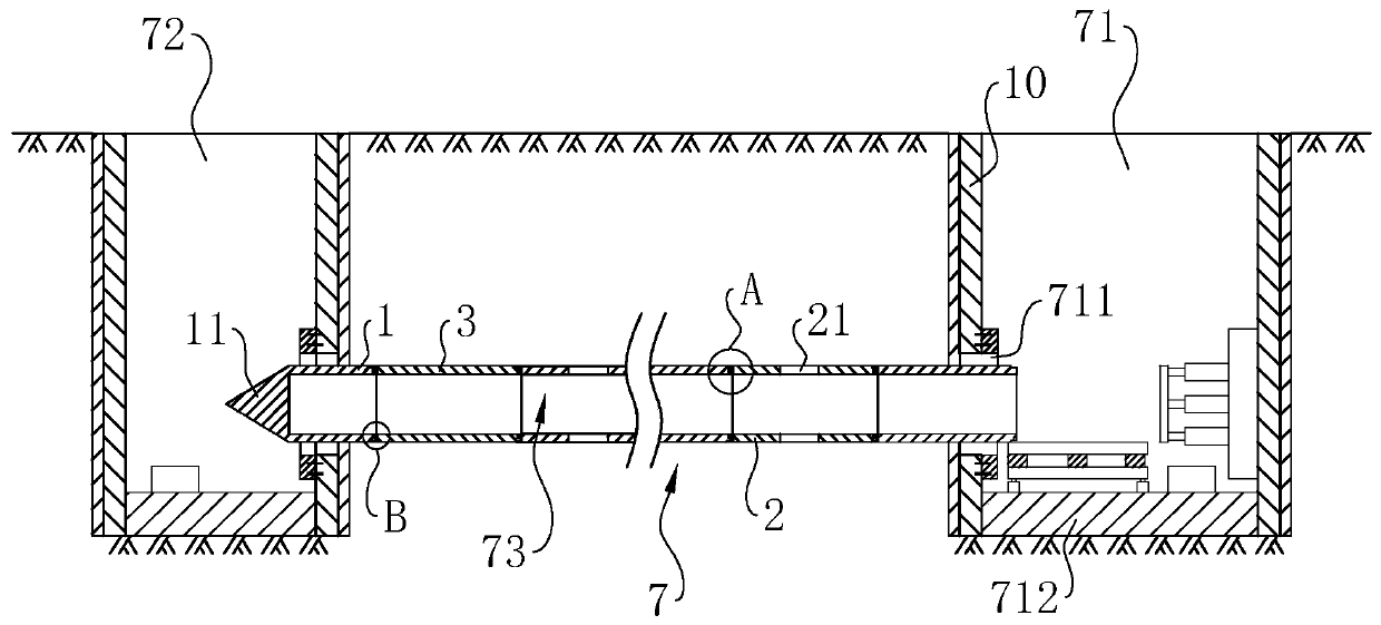 Soft soil foundation reinforcement method