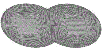 Prediction method for aerial spray drift of helicopter based on model