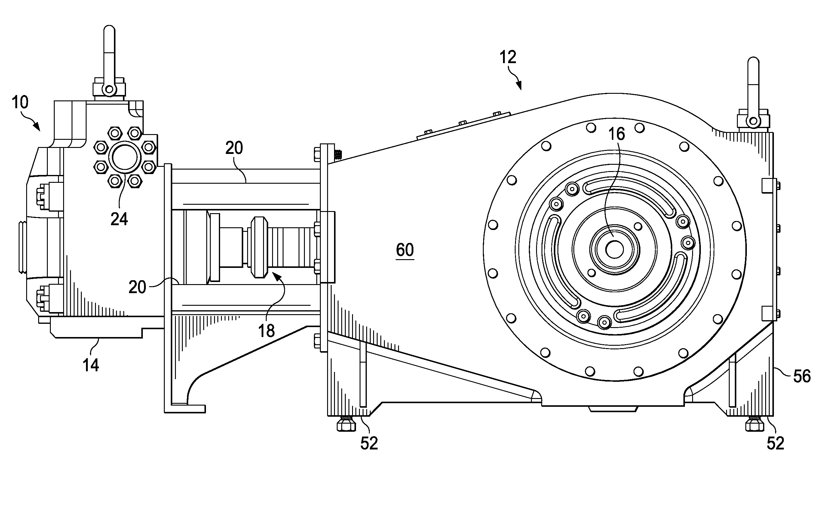 System and method for reinforcing reciprocating pump