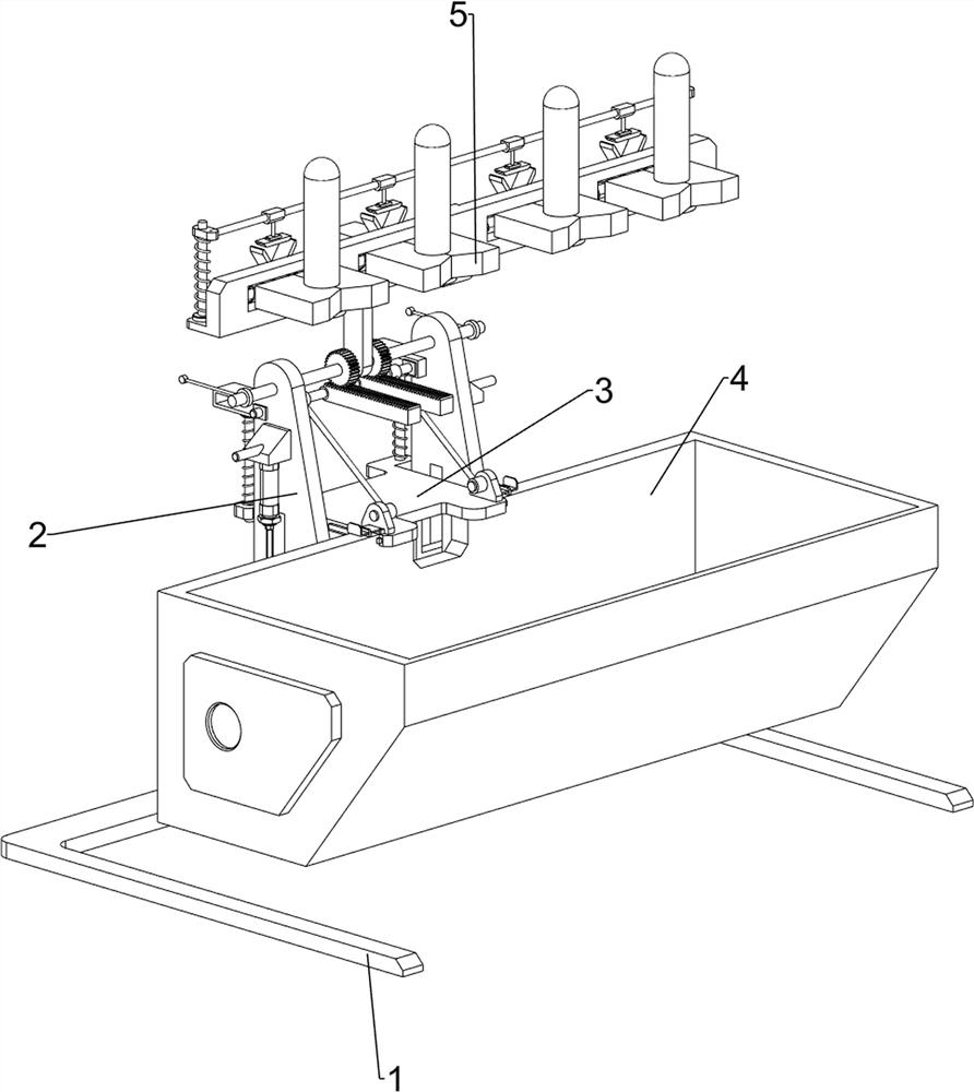 Auxiliary sterilization and disinfection device for biological experiment instruments