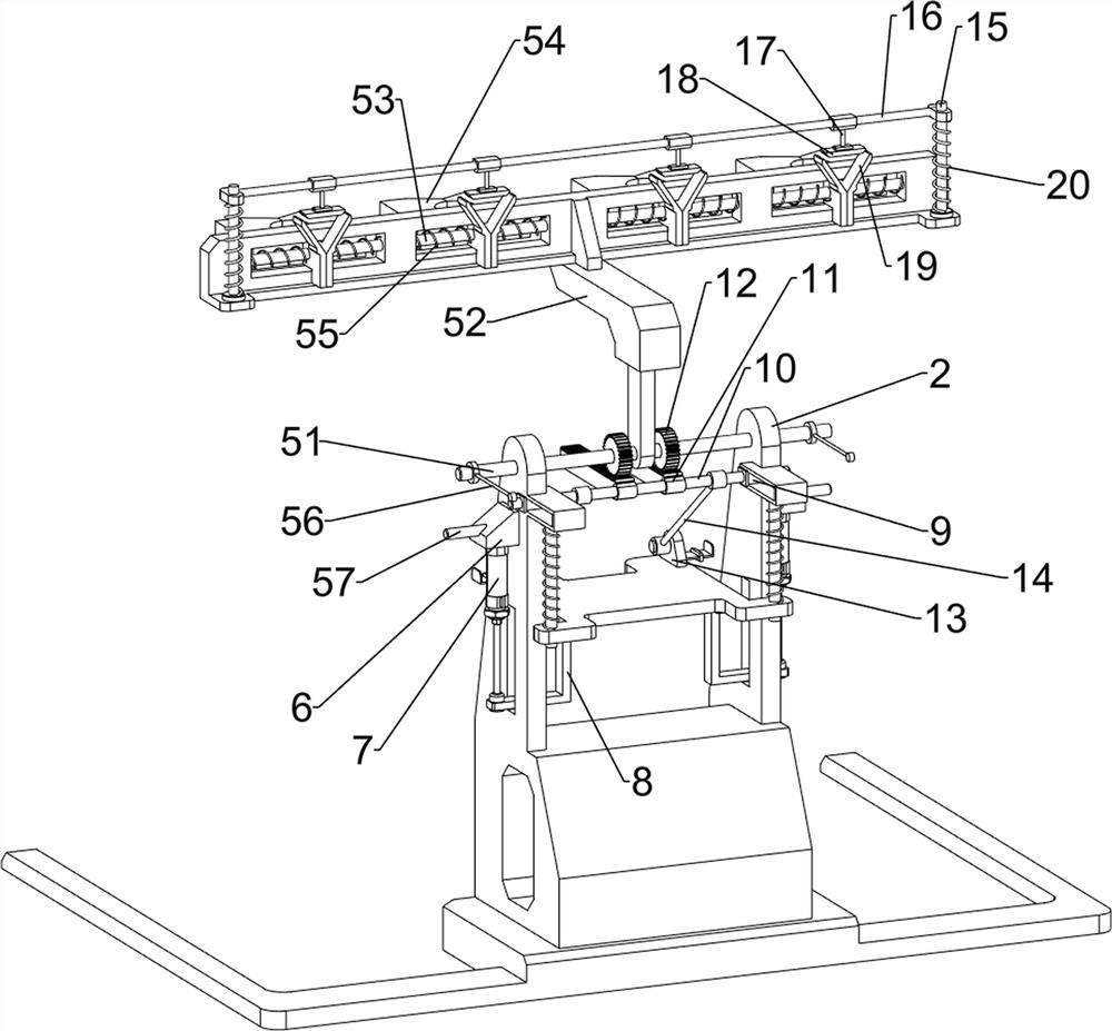 Auxiliary sterilization and disinfection device for biological experiment instruments