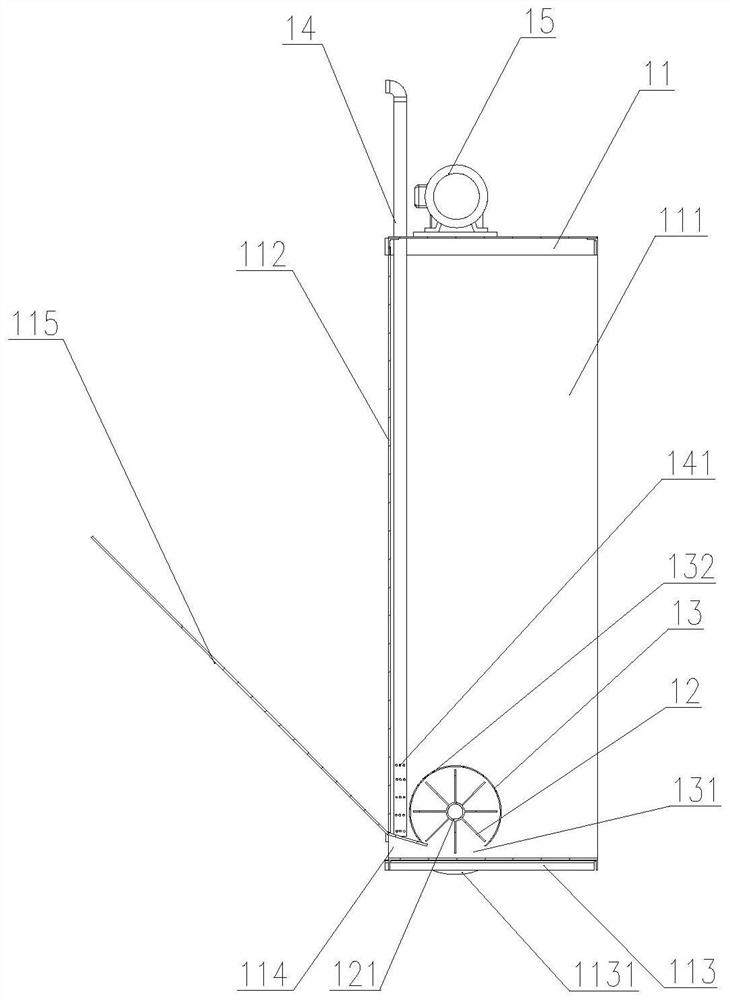 Water pushing oxygenation device and breeding tank thereof