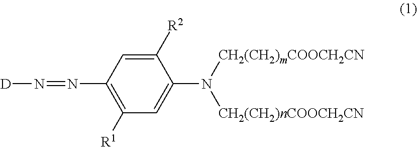 Disperse azo dyes