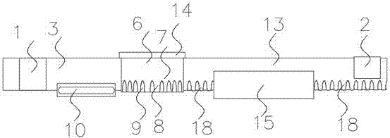 Winding sheet high frequency welding feeding device