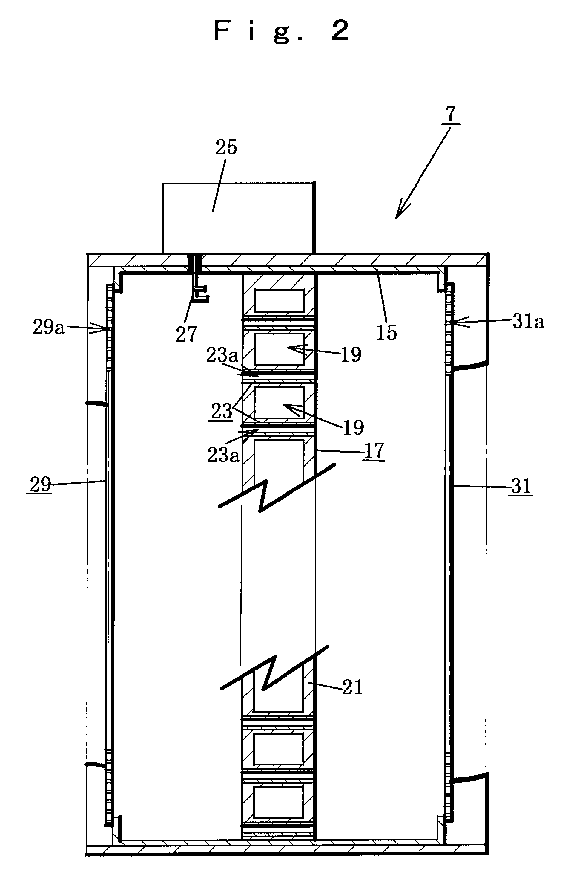 Heating unit of vehicle heating system