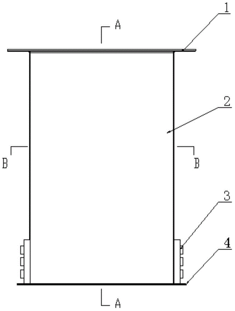 Catalytic combustion bed core structure with heater