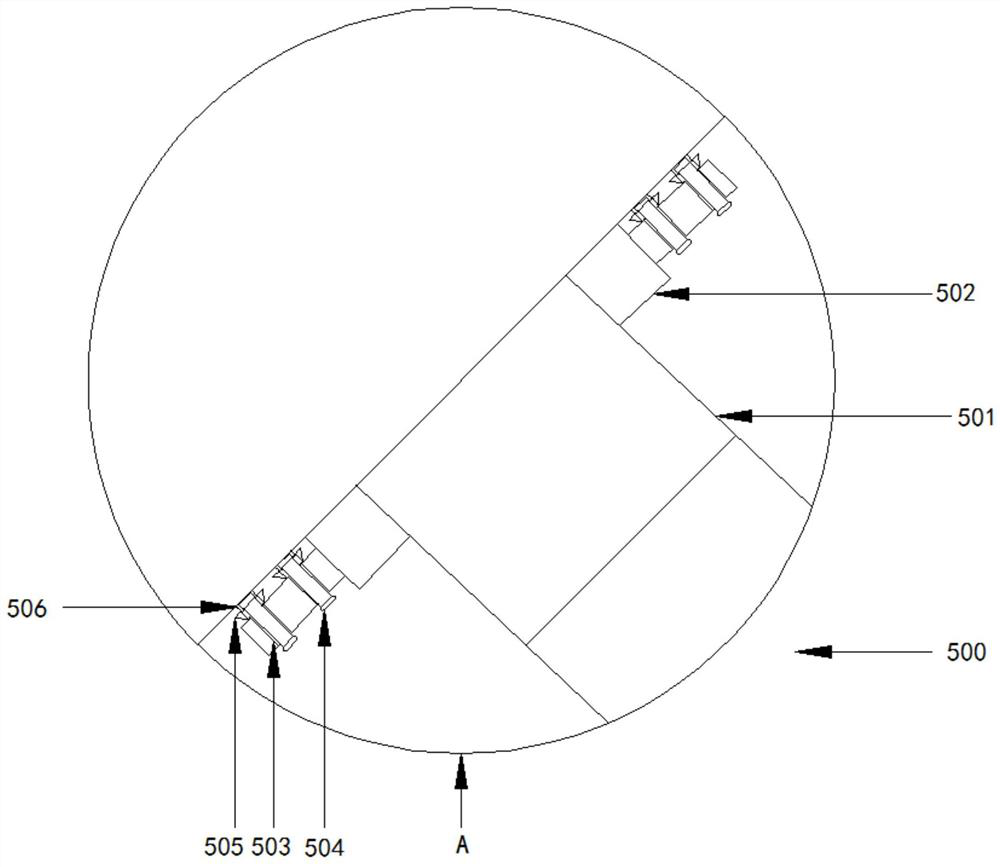 Clamping type photovoltaic panel support