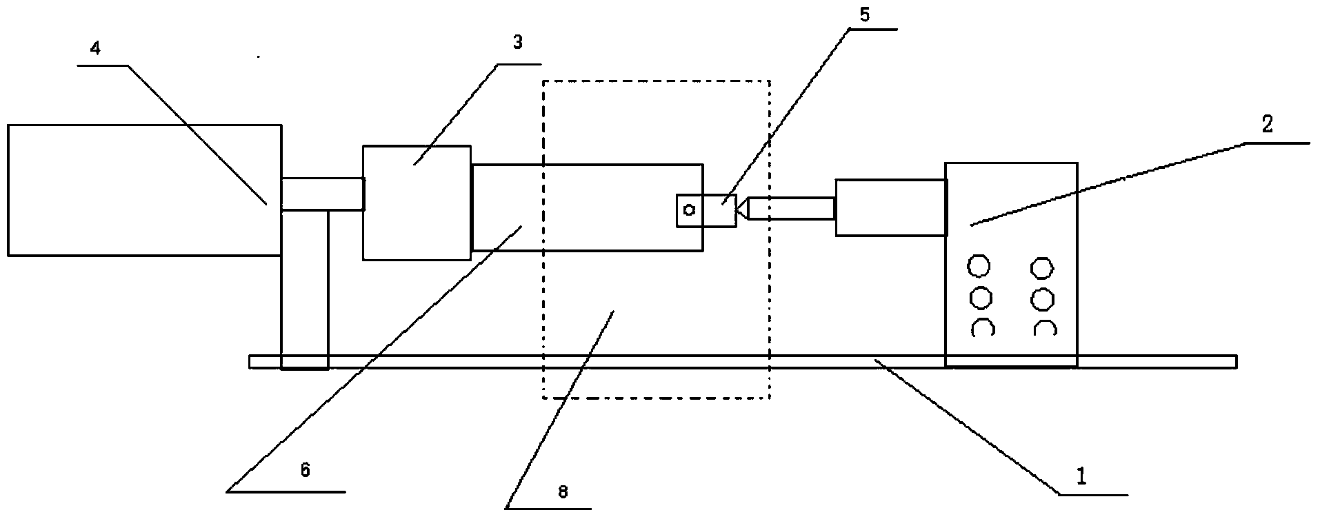 Device for improving magnetic testing sensitivity of aviation engine blade