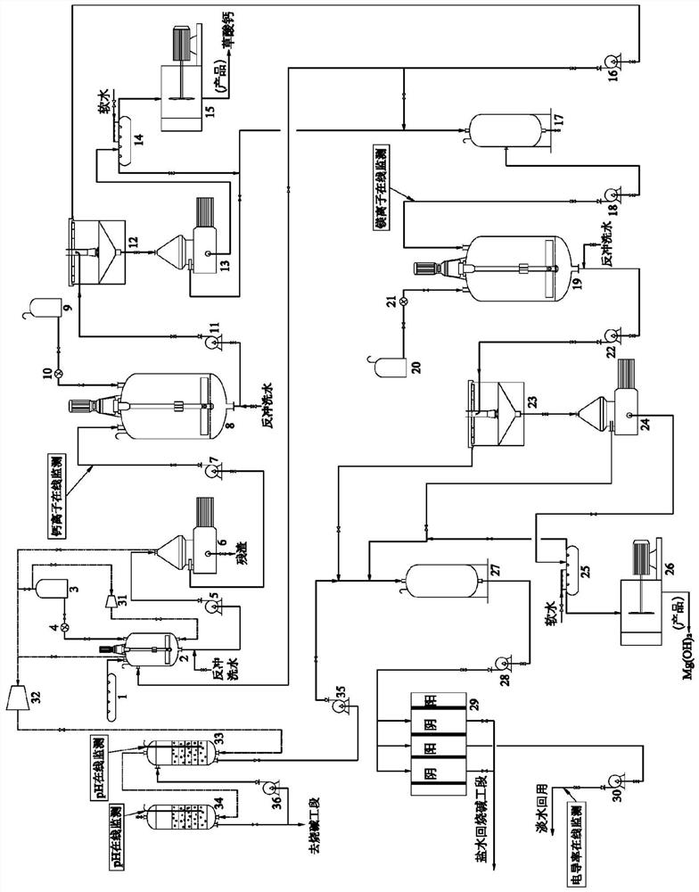 A comprehensive disposal system for resource utilization of chlor-alkali industrial salt mud