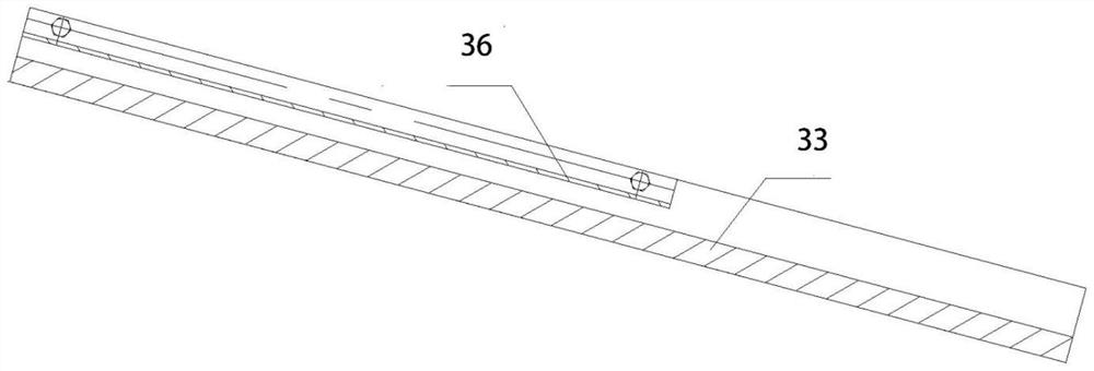 Borneolum sheet leading-in device