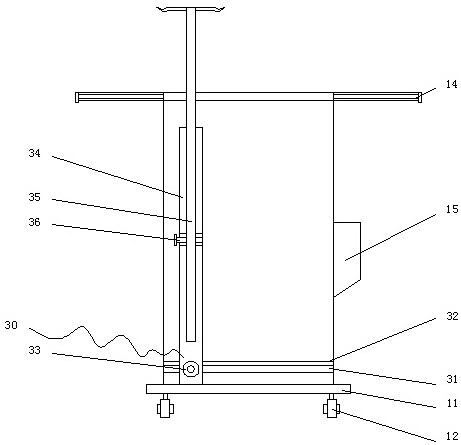 Tool storage device for surgical operation