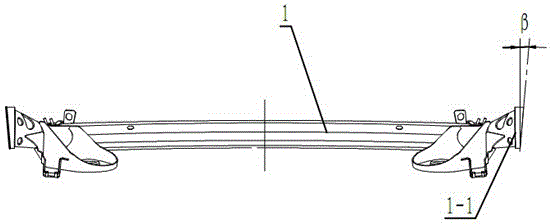 Automobile rear torsion beam hub connecting support assembling surface machining device