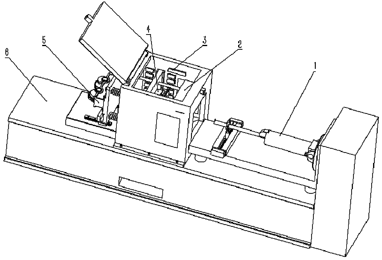 Experimental device for service reliability of composite blades under shock, vibration and high temperature excitation