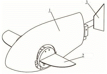 Ionic artificial muscle drive based small robot fish and moving method thereof