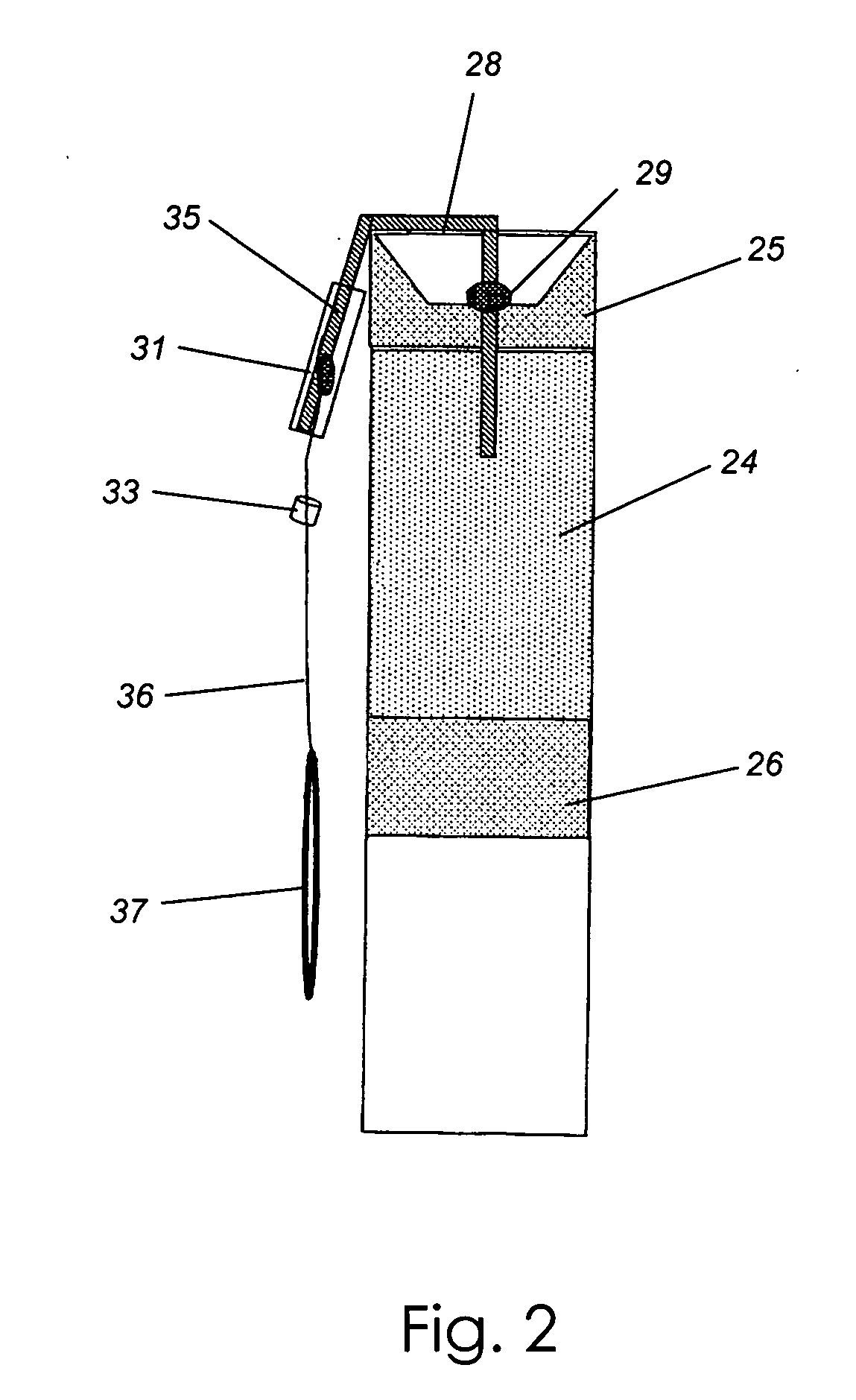 Igniter mechanism for toy hand grenade