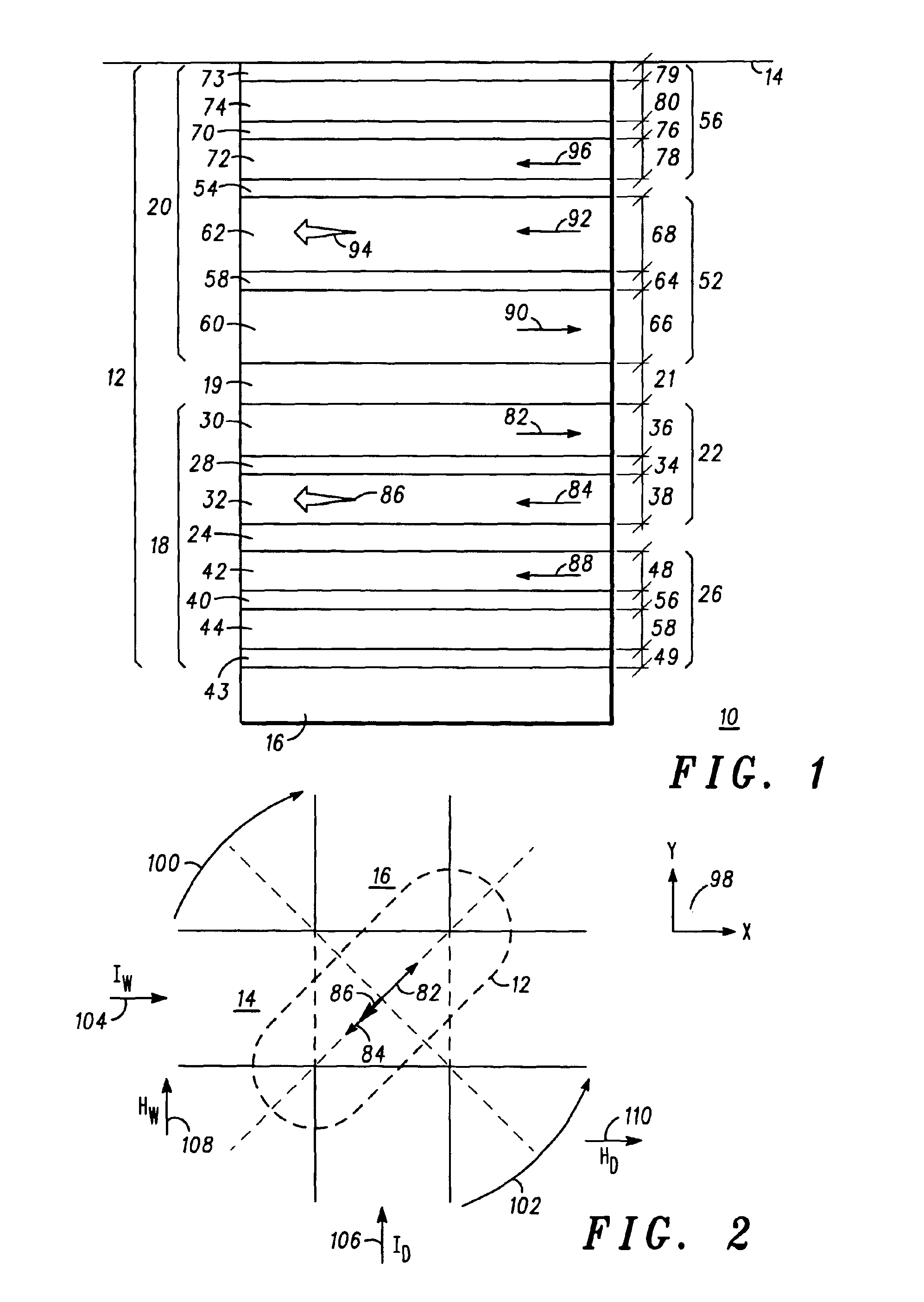 Method of writing to a multi-state magnetic random access memory cell