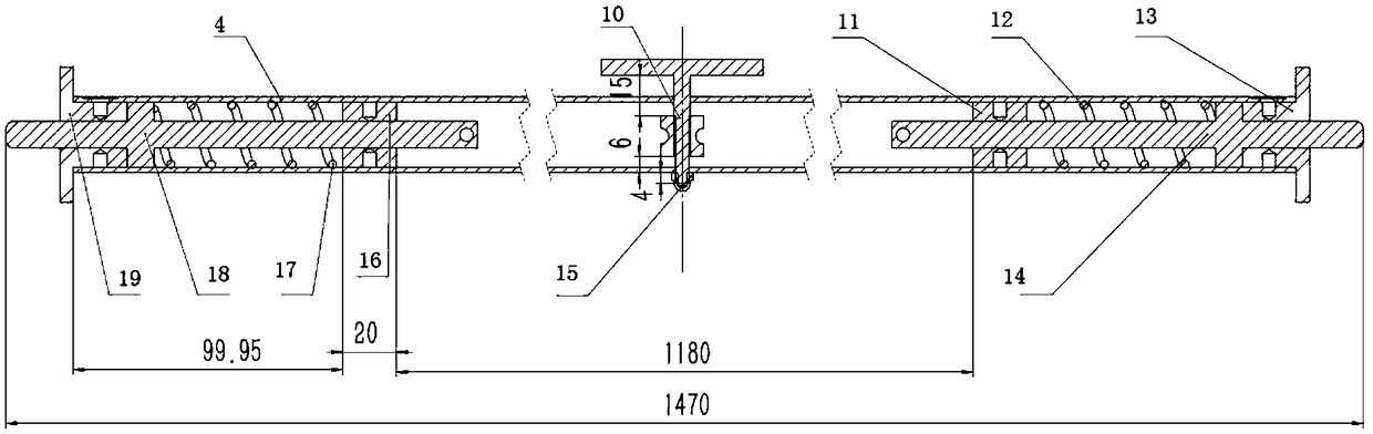 Double-layer parking device for bicycles