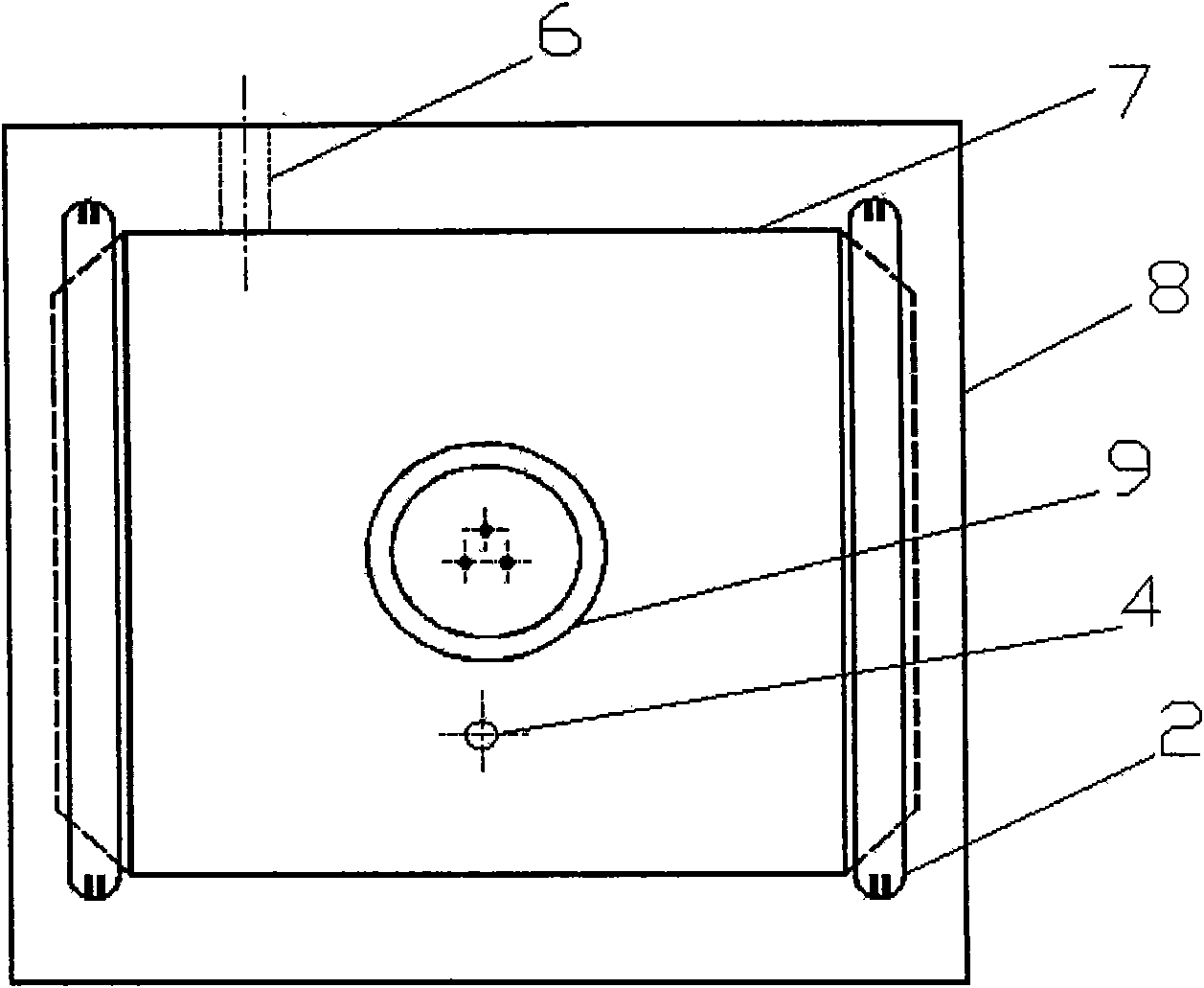 Online ultraviolet microwave combined digestion pool